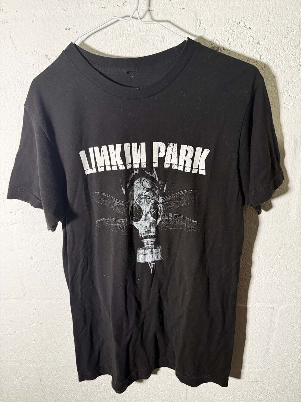 Linkin Park Gas Mask Graphic Band T-Shirt